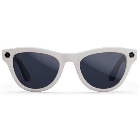Ray-Ban Meta Skyler Kameralı Yapay Zekalı Akıllı Gözlük Shiny Chalky Gray Transitions Sapphire